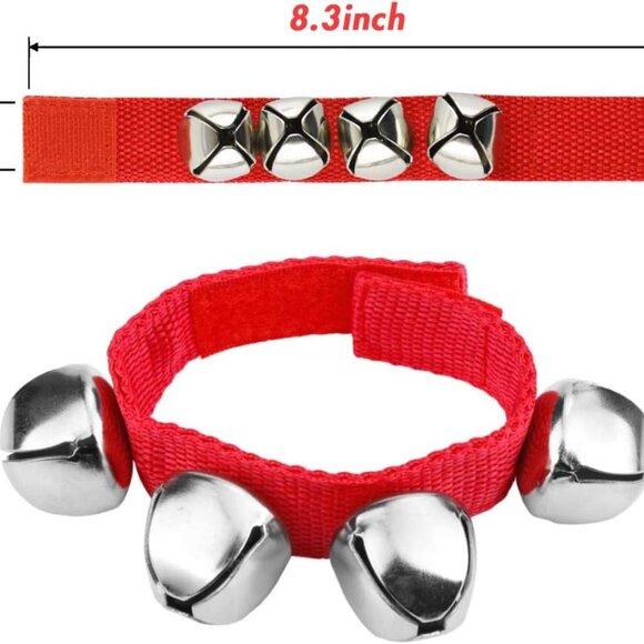6 PCS Percussion Instruments, Wrist Bells Jingle Bells Musical Rhythm Toys - Picture 2 of 7